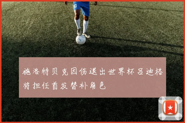 施洛特贝克因伤退出世界杯吕迪格将担任首发替补角色